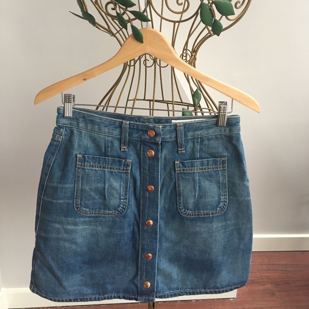 Rag & Bone Denim Skirt